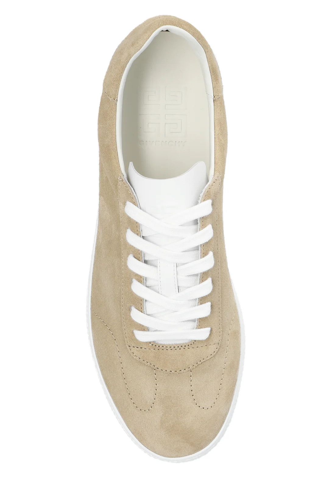 Givenchy o1w1db10525 Town Low Top Sneakers in Beige Size US 9 / IT 39 - 4 Thumbnail