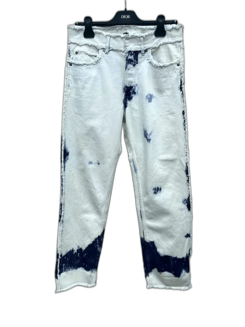Dior Dior Distressed Denim Jeans for Women Size 34" / US 12 / IT 48 - 1 Thumbnail
