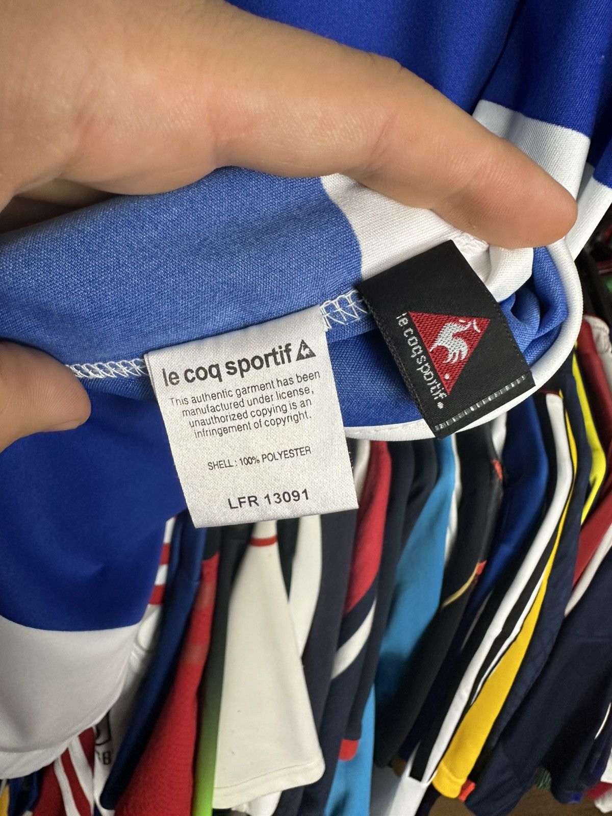 Le Coq Sportif Lee Coq Sportif QPR Home football shirt 2007 Soccer Jersey Size US M / EU 48-50 / 2 - 9 Thumbnail
