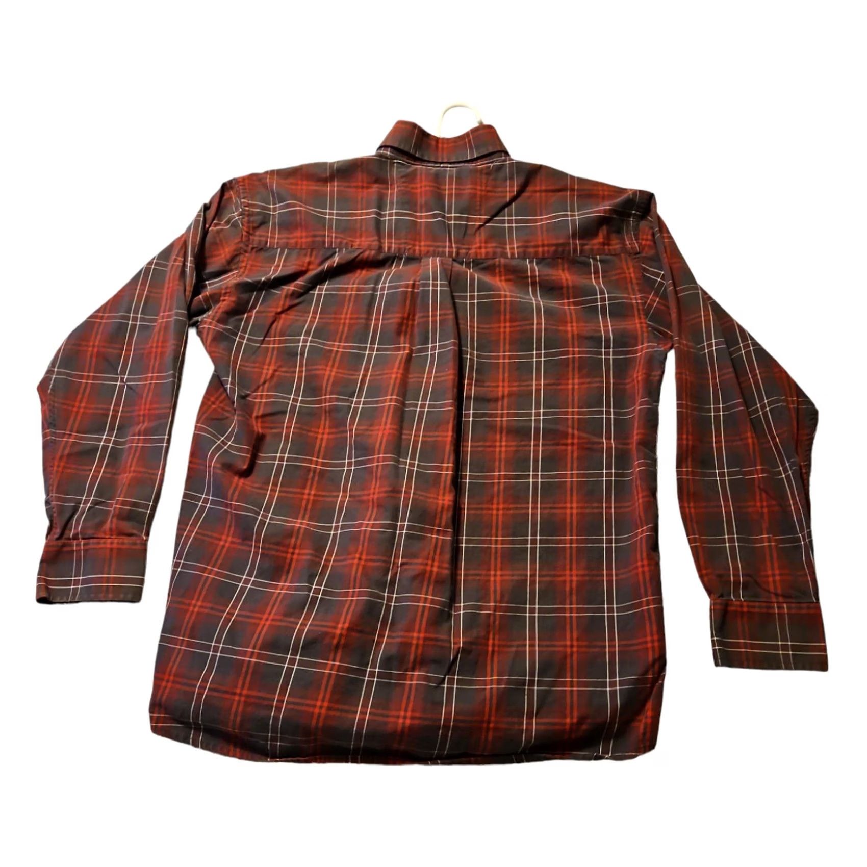 Wrangler VINTAGE Wrangler George Strait Button Down Shirt Large Men's Red Plaid Western Cowboy Size US L / EU 52-54 / 3 - 8 Thumbnail