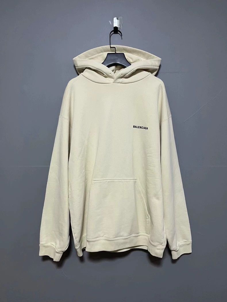Balenciaga balenciaga logo embroidered hoodie sweatshirt Size US M / EU 48-50 / 2 - 2 Thumbnail