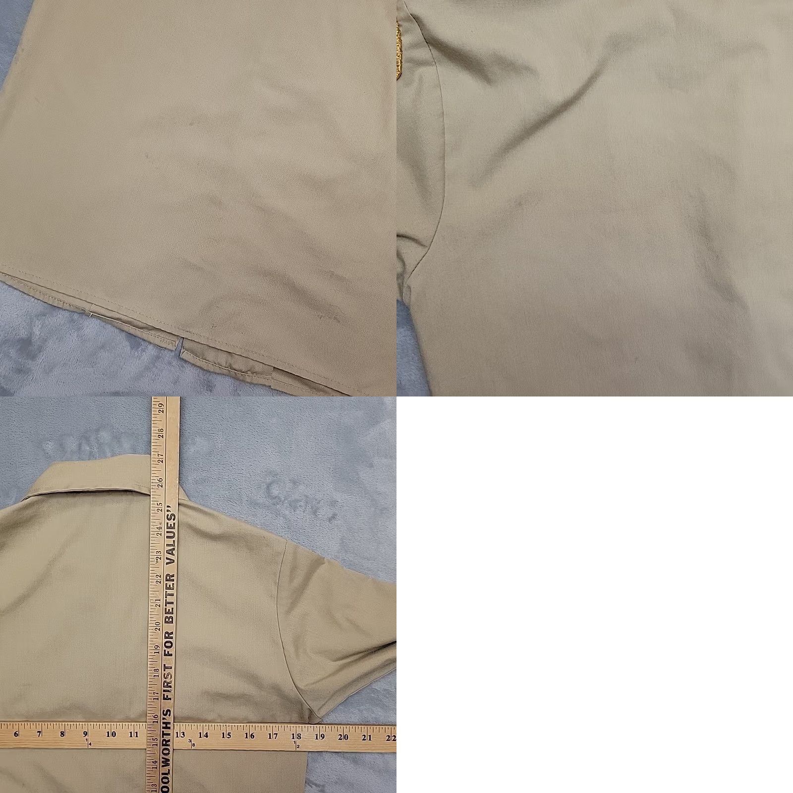 Vintage VINTAGE Boy Scouts Shirt Men 16 Khaki Tan Montana Centennial BSA Uniform Made in USA Men's Shirt Camouflage? Size US L / EU 52-54 / 3 - 9 Thumbnail