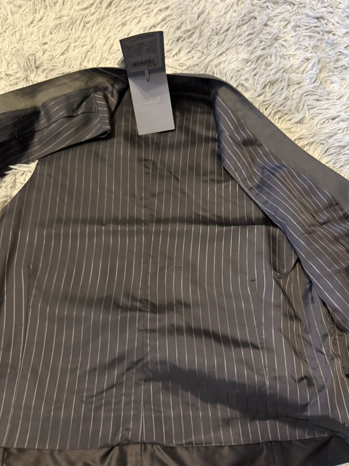 Tom Ford linen 3 piece suit vest Size 48R - 3 Thumbnail