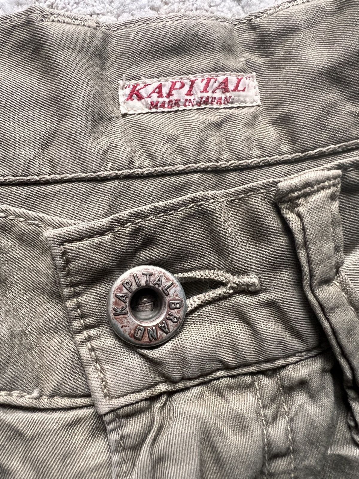 Kapital Kapital Wide Fit Baggy Cotton Pants Size US 29 - 10 Thumbnail