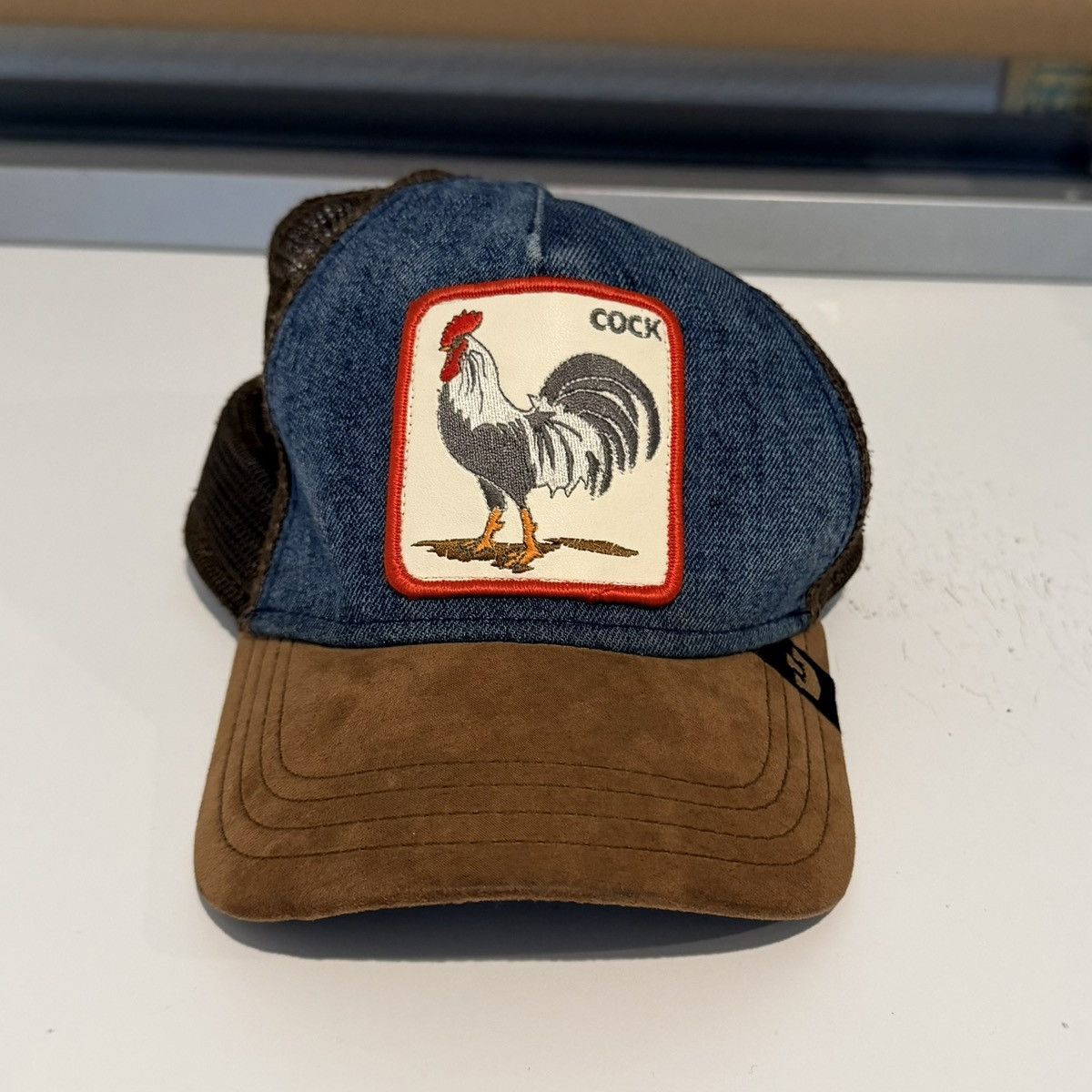 Goorin Bros. Goorin Bros Cock Hat mesh patch snapback farm animals Size ONE SIZE - 1 Thumbnail