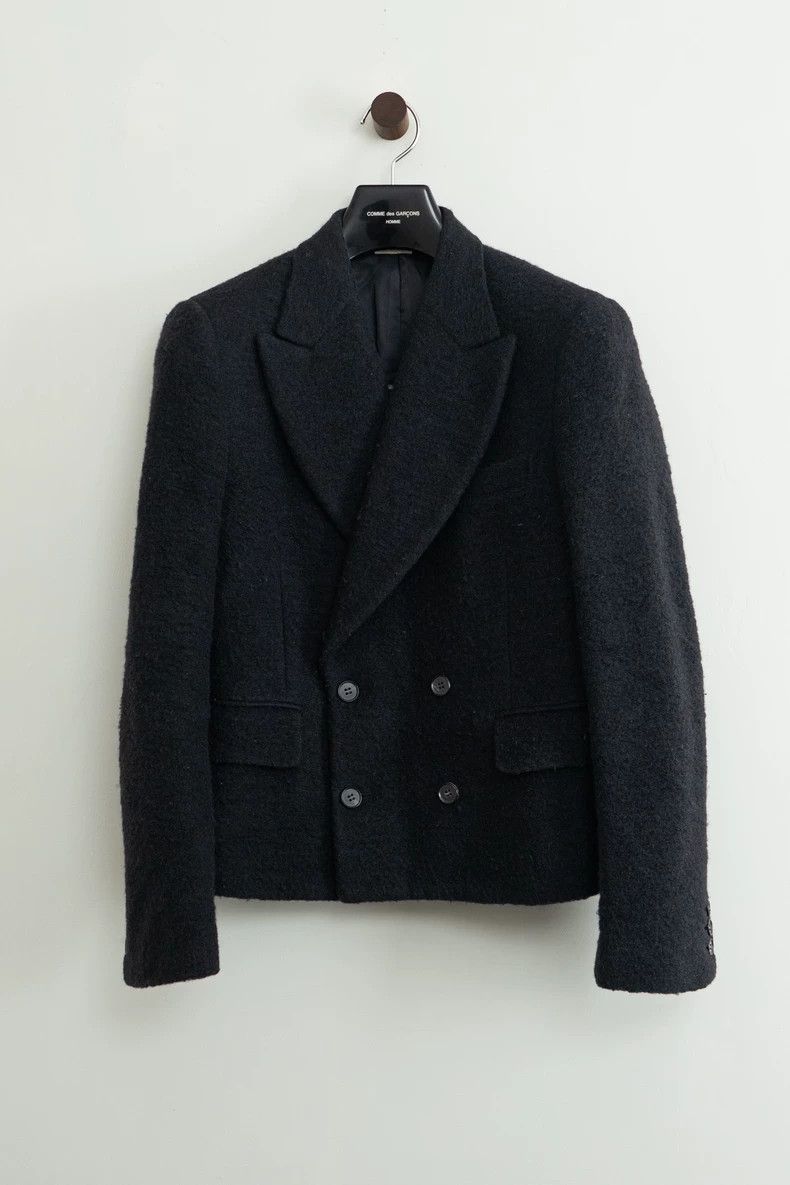 Comme des Garcons Comme des Garcons Felt wool double-breasted suit jacket Size XS / US 0-2 / IT 36-38 - 2 Thumbnail