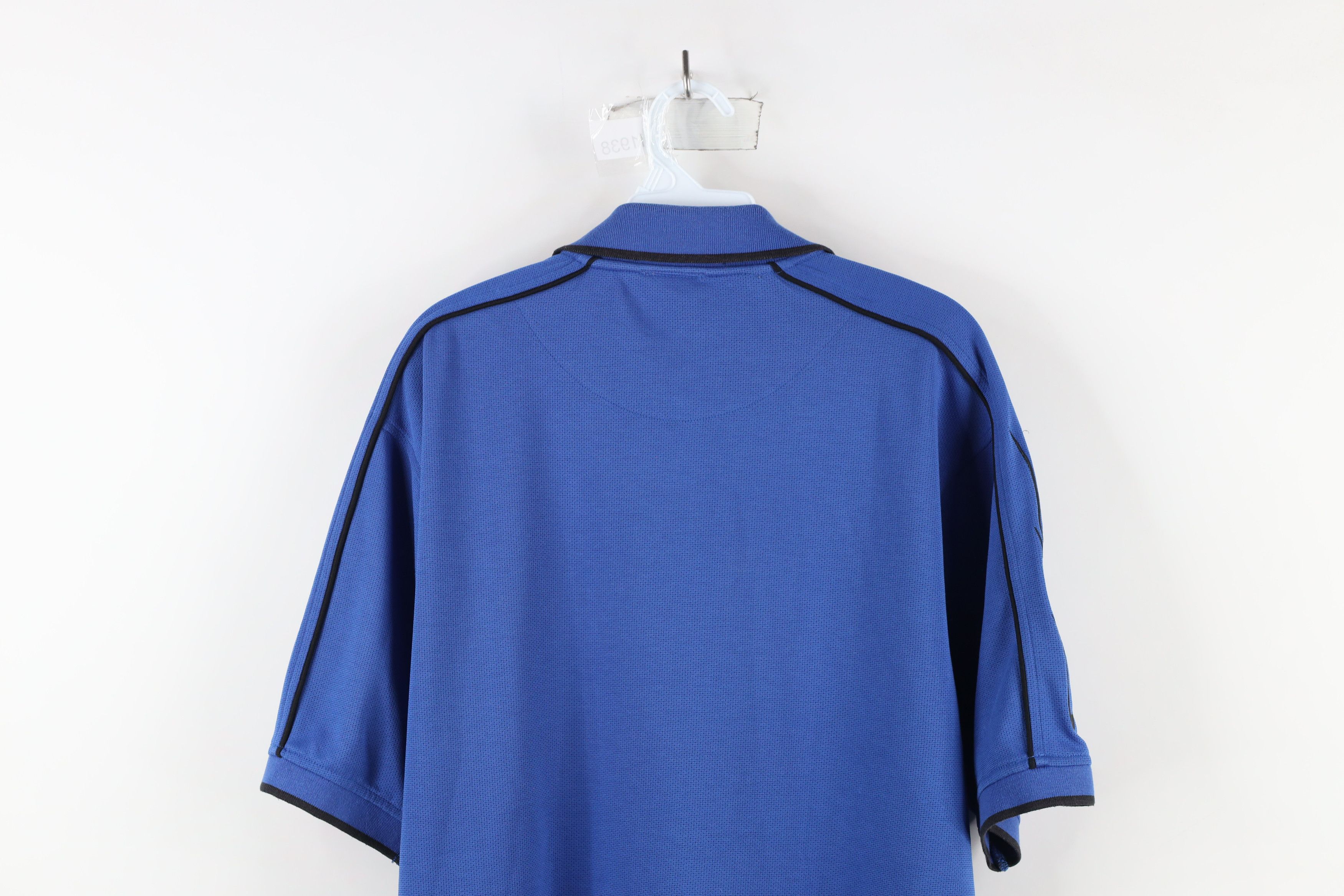 Vintage Vintage Ford Motor Co Mustang Collared Polo Shirt Blue Size US M / EU 48-50 / 2 - 10 Thumbnail