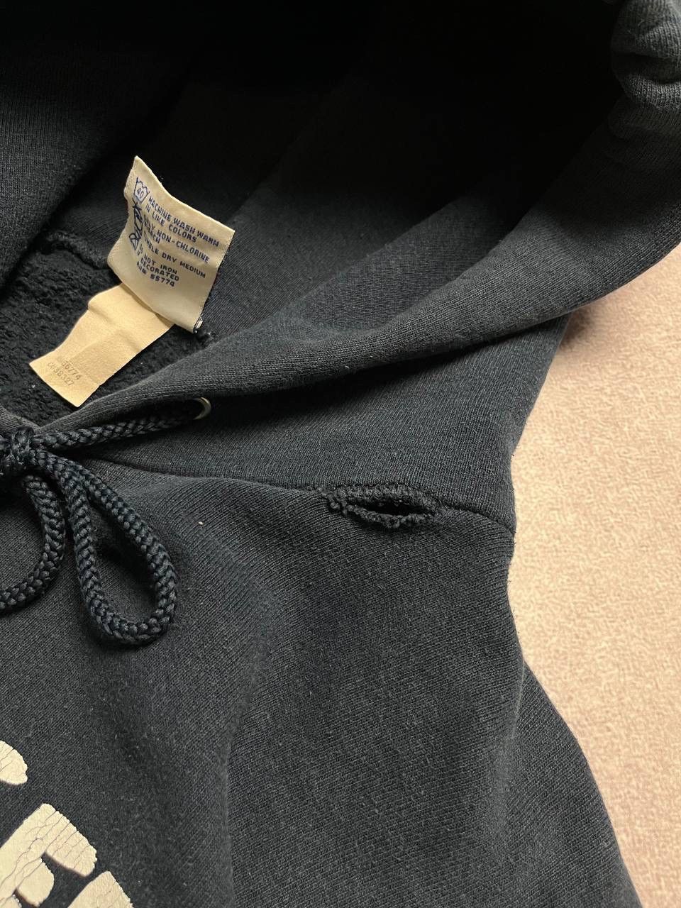 Vintage Vintage Mischief Boxy Heavy Cotton Hoodie XL Size US XL / EU 56 / 4 - 5 Thumbnail