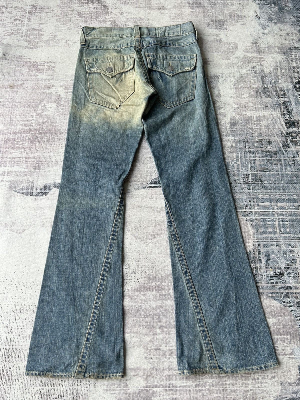 If Six Was Nine Super Flared Denim Design By Rush Hour Size US 32 / EU 48 - 4 Thumbnail
