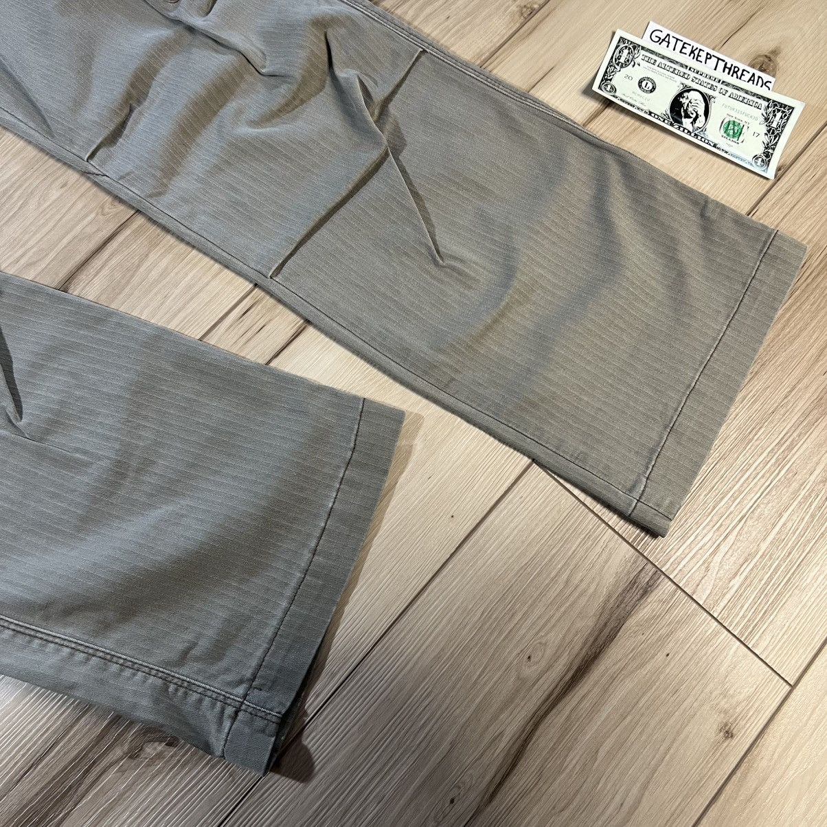 Edwin × Japanese Brand Edwin 505 Khaki Herringbone Cargo Pants Size US 32 / EU 48 - 3 Thumbnail