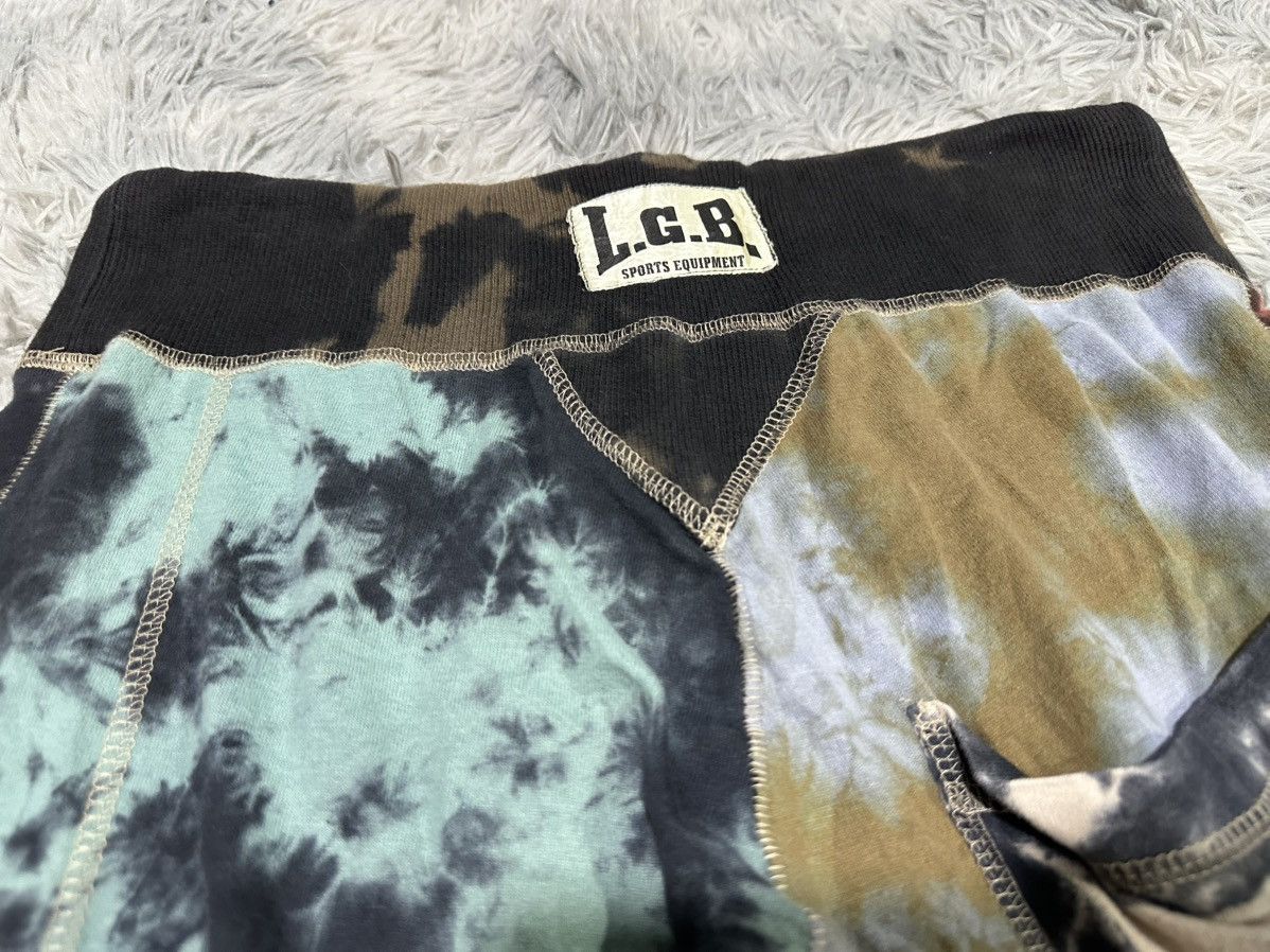 Le Grande Bleu (L.G.B.) 🔥Y2K Rare Archived L.G.B. Boxer Tie Dye Super Flared Pants Size US 30 / EU 46 - 5 Thumbnail