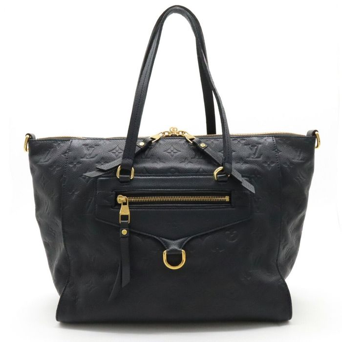 Louis Vuitton LOUIS VUITTON Monogram Empreinte Louise PM Tote Bag Shoulder  Infini Dark Blue M93410