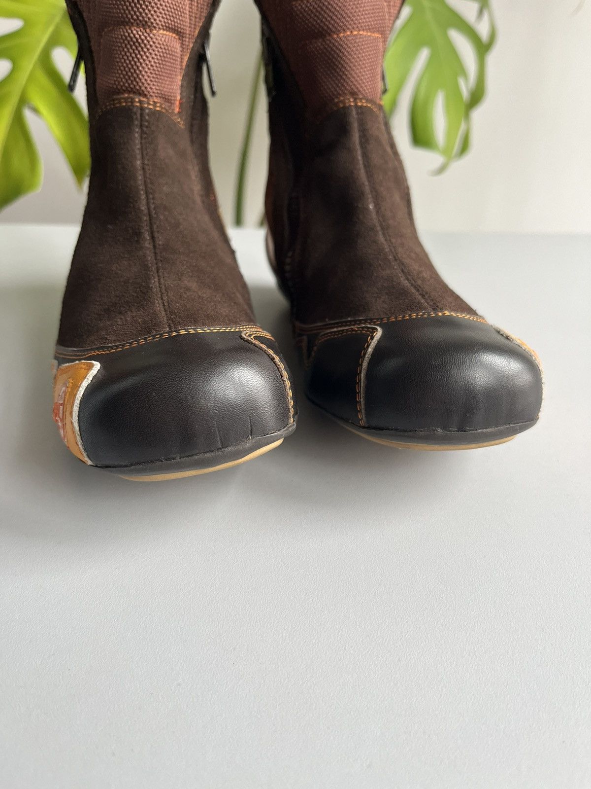 Walter Van Beirendonck Walter van Beirendonck W.&L.T. late 90s moto biker boots Size US 5 / IT 35 - 8 Thumbnail
