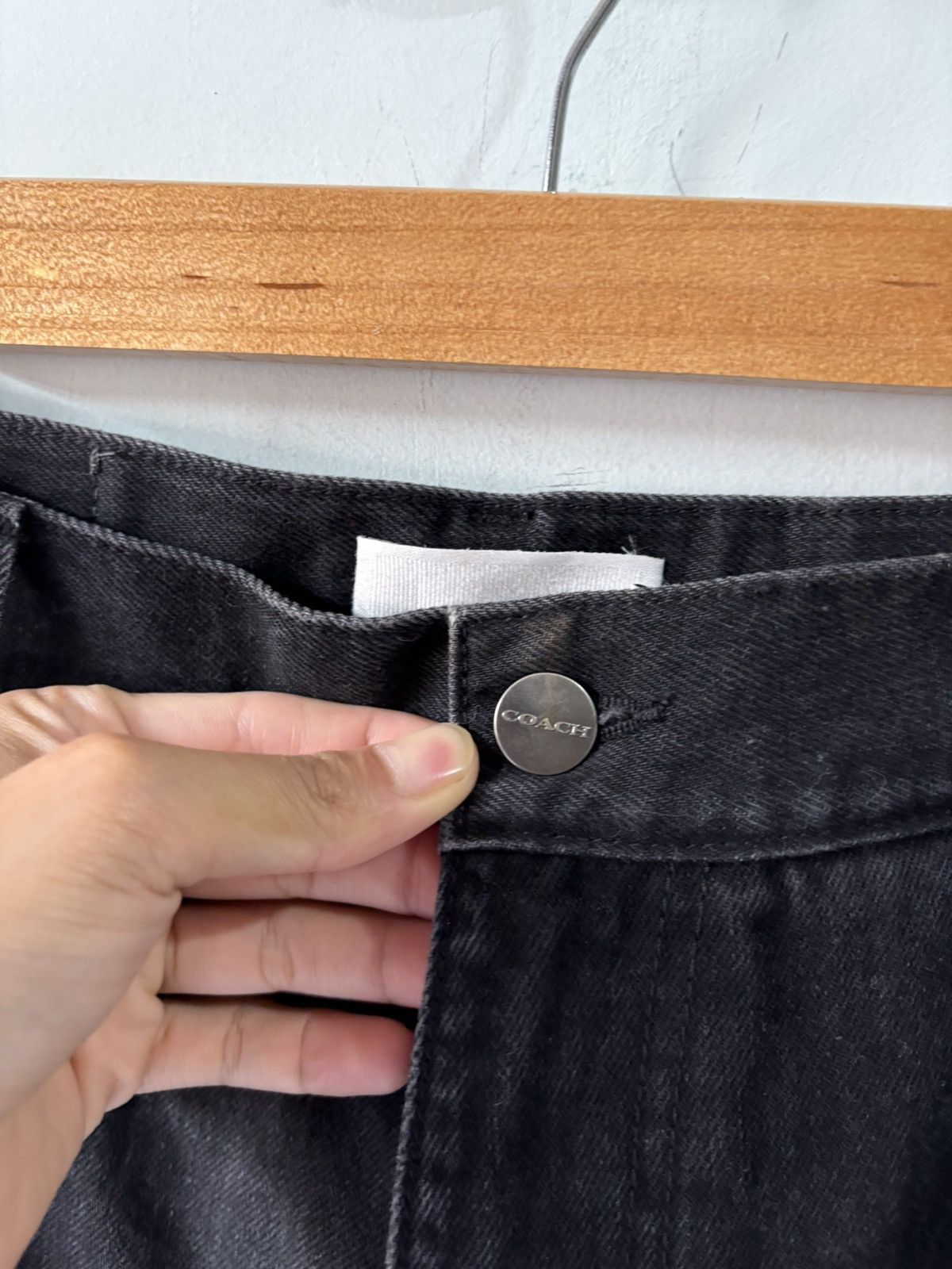 Coach Coach Black Jeans Carpenter Pants Size US 32 / EU 48 - 7 Thumbnail