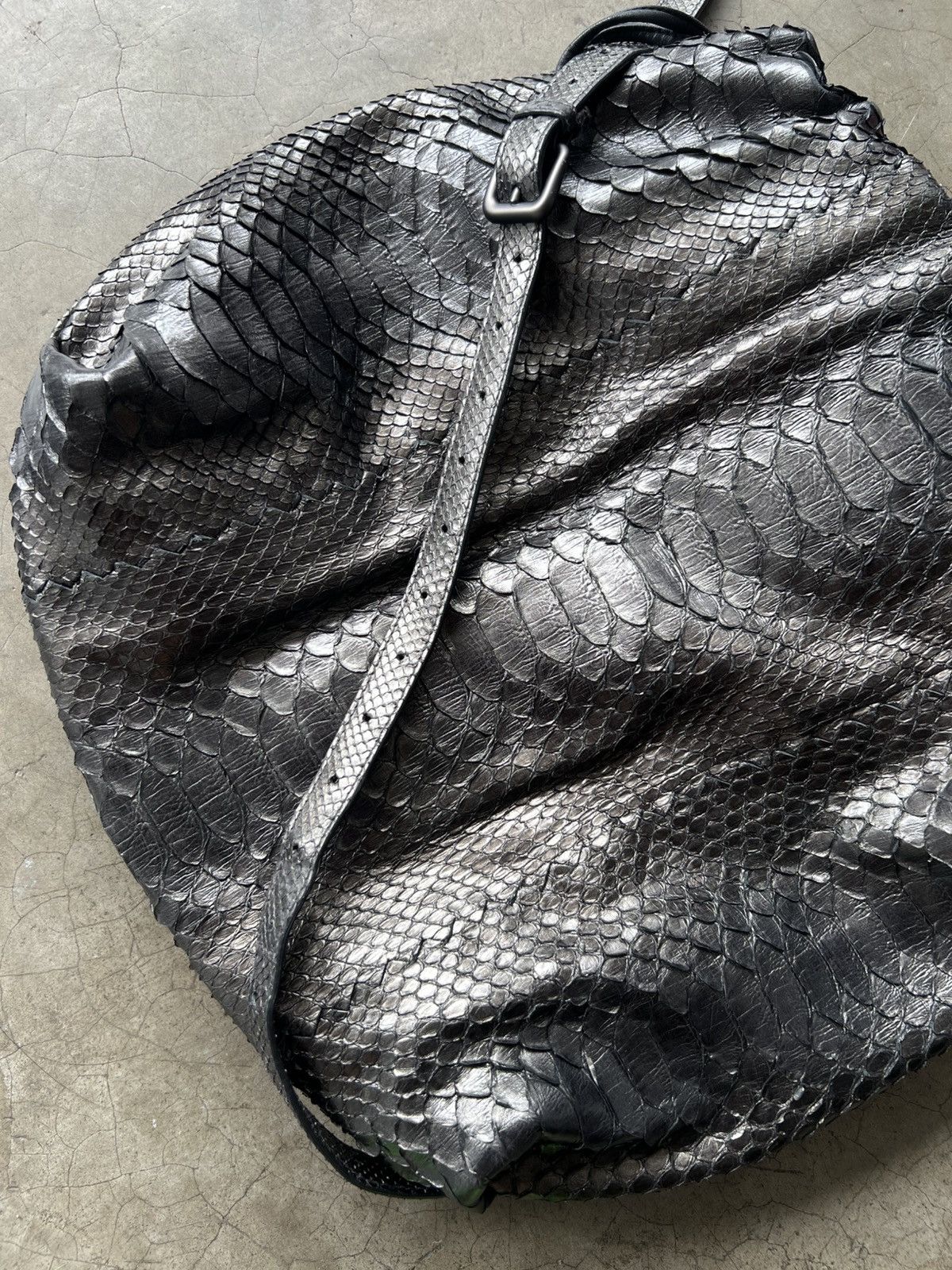 Bottega Veneta Bottega Veneta - F/08 Limited Edition Python Leather Bag Size ONE SIZE - 7 Thumbnail