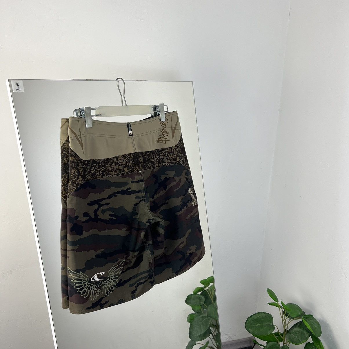 O'Neill Vintage Y2K O’Neill Big Logo Camo Surf Style Shorts Size US 34 / EU 50 - 2 Thumbnail