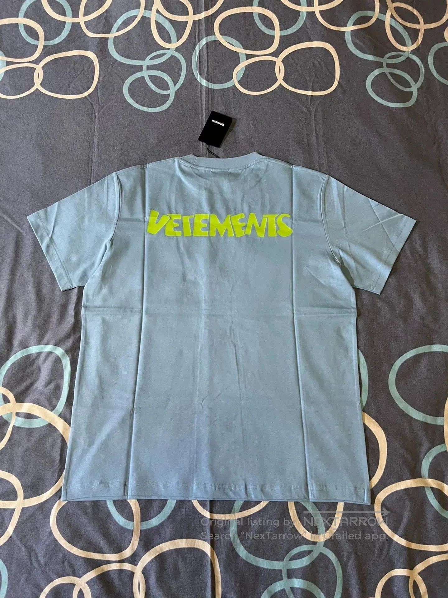 Vetements Vetements Pink Heart Slogan Short Sleeve T-shirt. Size L / US 10 / IT 46 - 3 Thumbnail