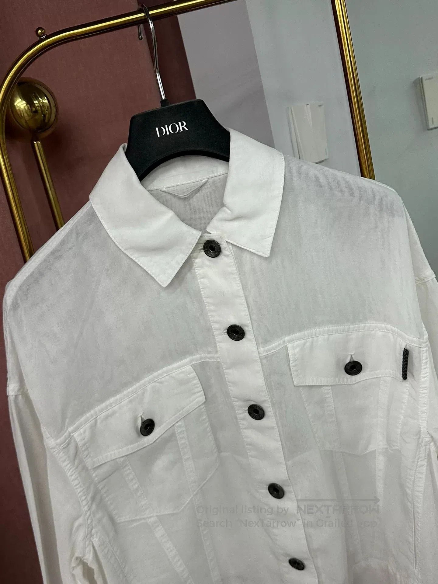 Brunello Cucinelli Brunello Cucinelli White Long Sleeve Shirt. Size US S / EU 44-46 / 1 - 3 Thumbnail