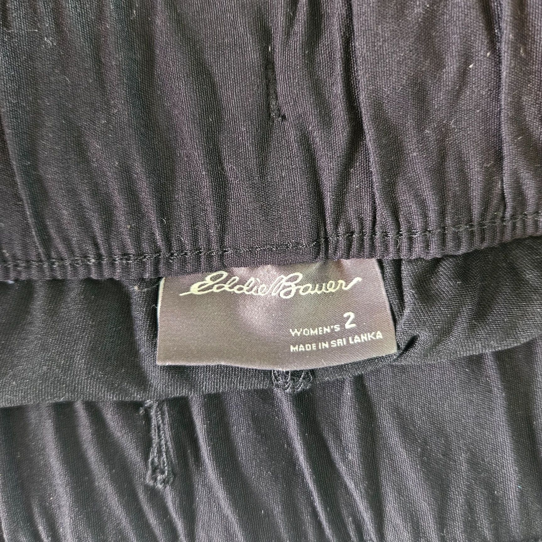 Eddie Bauer Eddie Bauer Womens Skort Sz 2 Black Nylon Spandex Pockets Pull On Athletic Short Skirt Adult Womens Size ONE SIZE - 4 Thumbnail