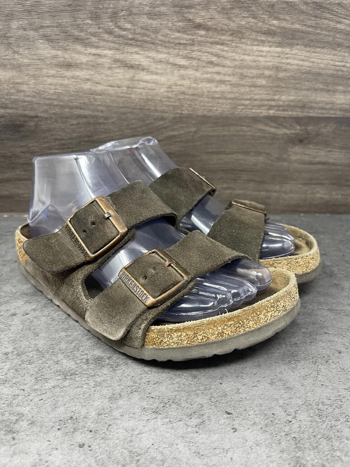 Birkenstock Birkenstock Arizona Suede Sandals Womens Size 37 (US 6) Size US 6 / IT 36 - 4 Thumbnail