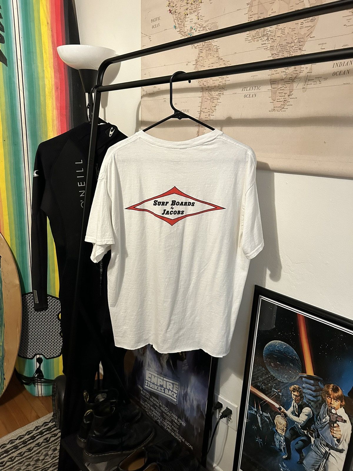 Vintage Jacobs Surfboards Tee - L Size US L / EU 52-54 / 3 - 2 Thumbnail