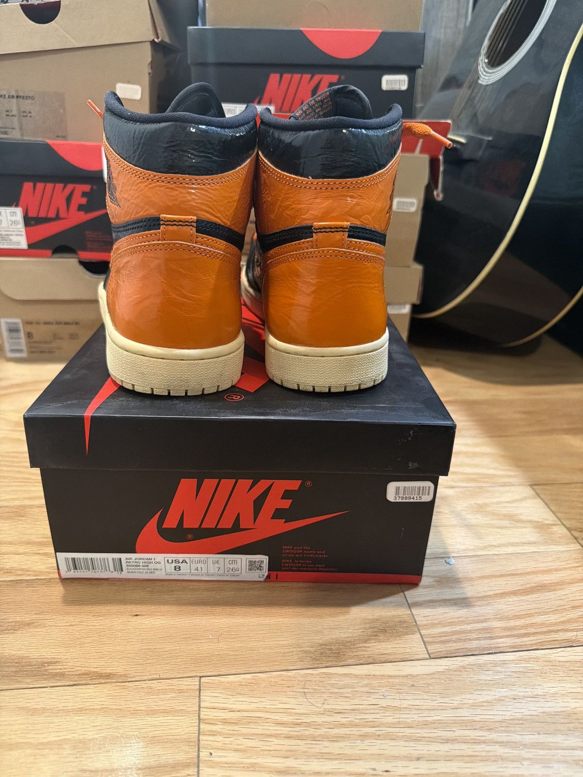 Nike Air Jordan 1 Retro High OG 'Shattered Backboard 3.0' Size US 8 / EU 41 - 4 Thumbnail