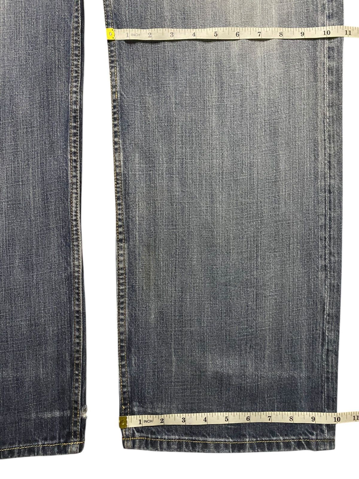 Japanese Brand Vintage Japanese Brand Stone Wash Distressed Baggy Jeans Size US 37 - 17 Thumbnail