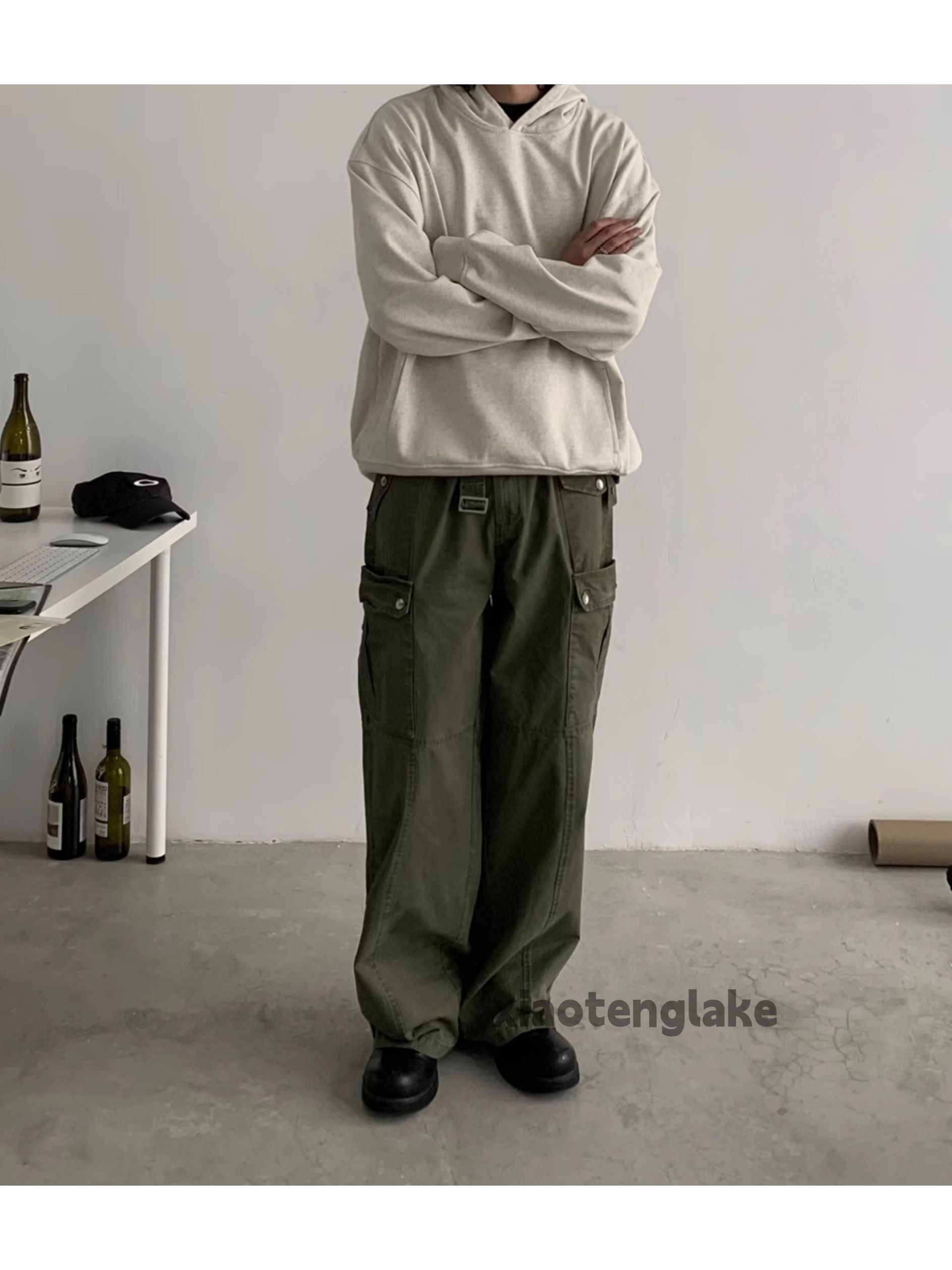 Designer × Japanese Brand × Vintage utility military loose baggy skate outdoor cargo pants Size US 32 / EU 48 - 2 Thumbnail