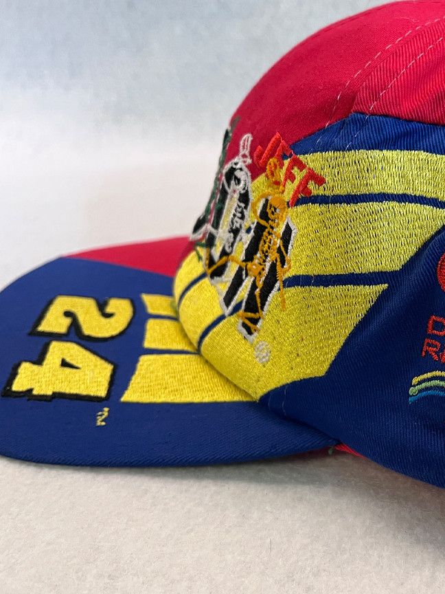 AllMyHatsAreDead AllMyHatsAreDead Jeff Gordon NASCAR Skeleton Snapback Size ONE SIZE - 5 Thumbnail