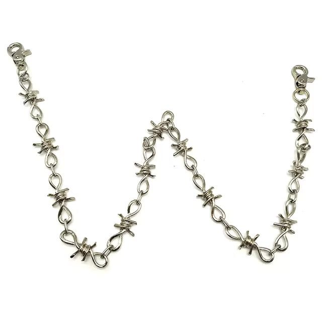Jewelry Barb Wire Wallet Chain Size ONE SIZE - 4 Thumbnail