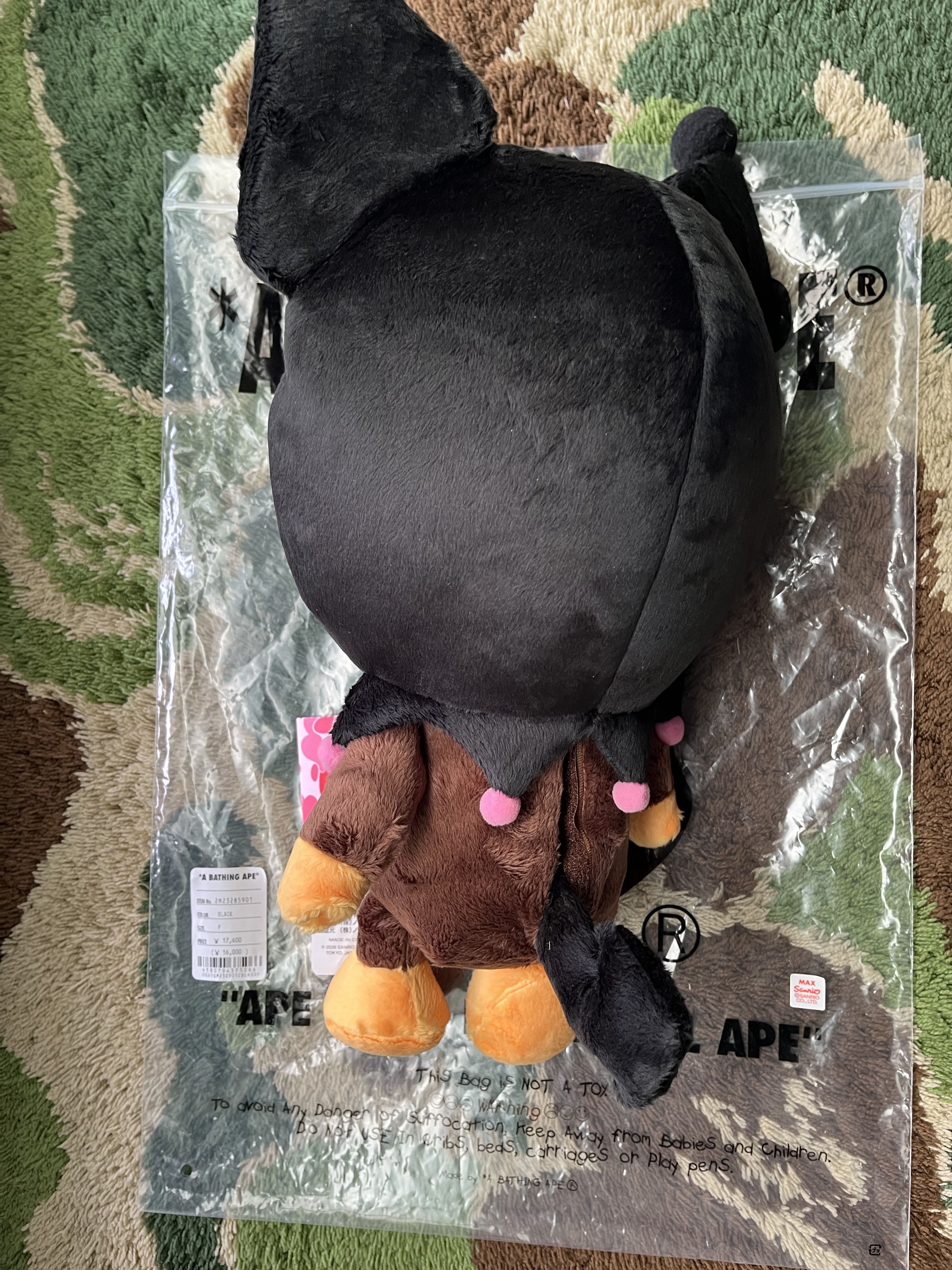 Bape BAPE SANRIO CHARACTERS KUROMI PLUSH DOLL Size ONE SIZE - 9 Thumbnail