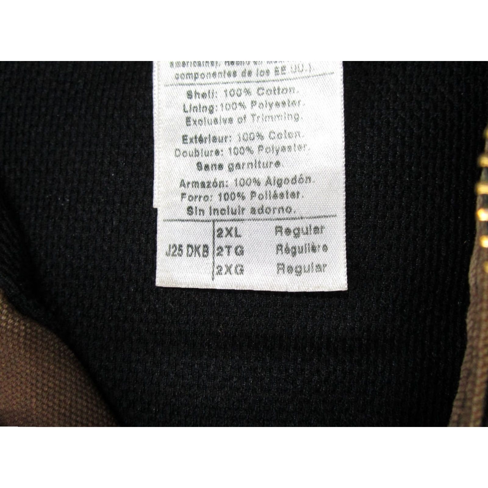 Carhartt VINTAGE Carhartt Canvas Coat J25 DKB Lined Brown Field Barn Jacket Men SZ 2XL Distressed Size US XXL / EU 58 / 5 - 3 Thumbnail