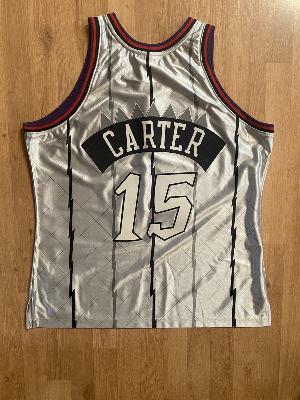 Mitchell & Ness Vince Carter 75th Anniversary Raptors Jersey! Size US XL / EU 56 / 4 - 3 Thumbnail
