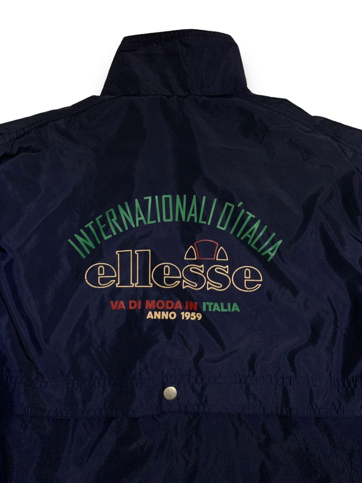 Ellesse Vintage Ellesse D’ Italia Embroidered Bomber Jacket Size US L / EU 52-54 / 3 - 15 Thumbnail