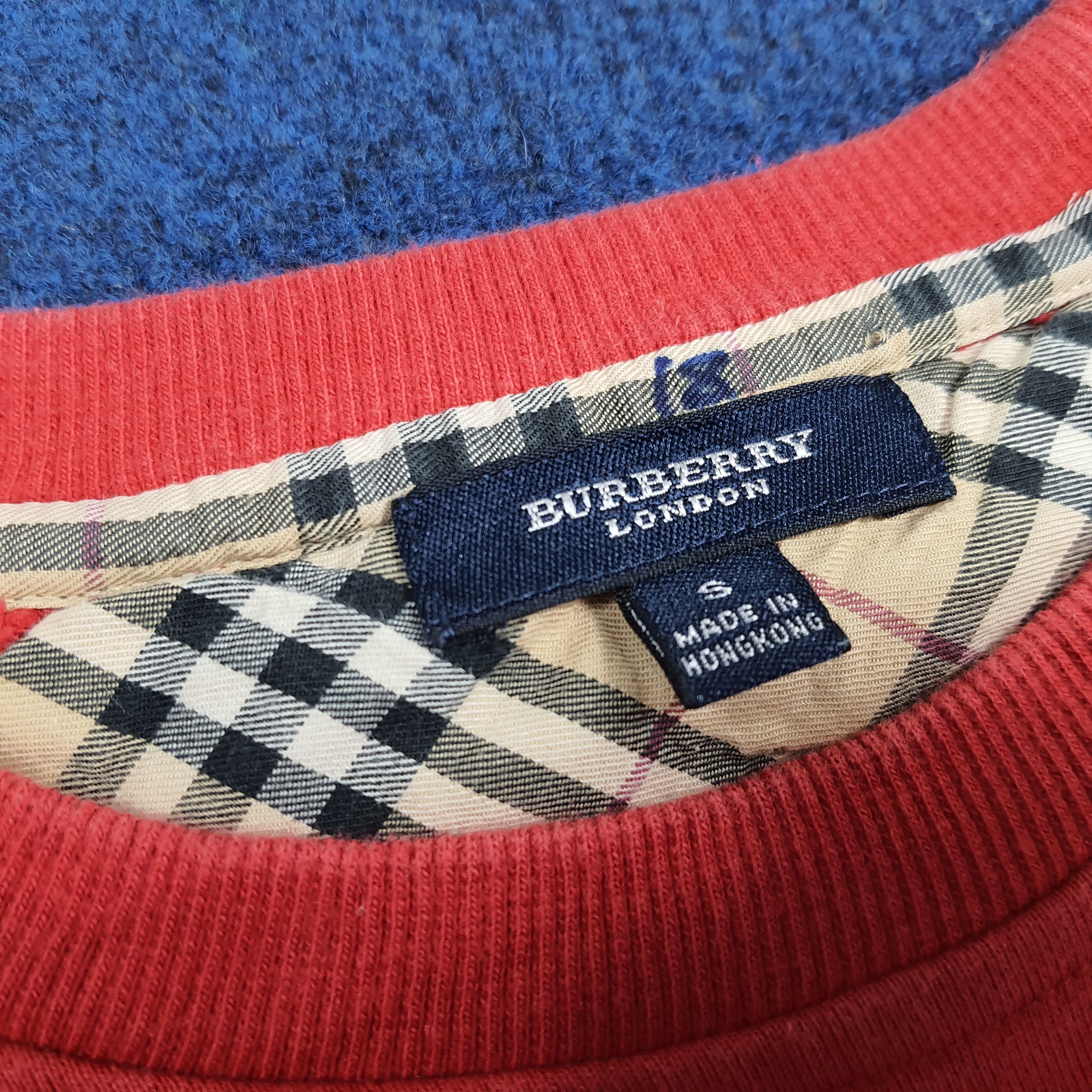Burberry Vintage Burberry London Nova Check Sweatshirt C282N20 Size S / US 4 / IT 40 - 5 Thumbnail