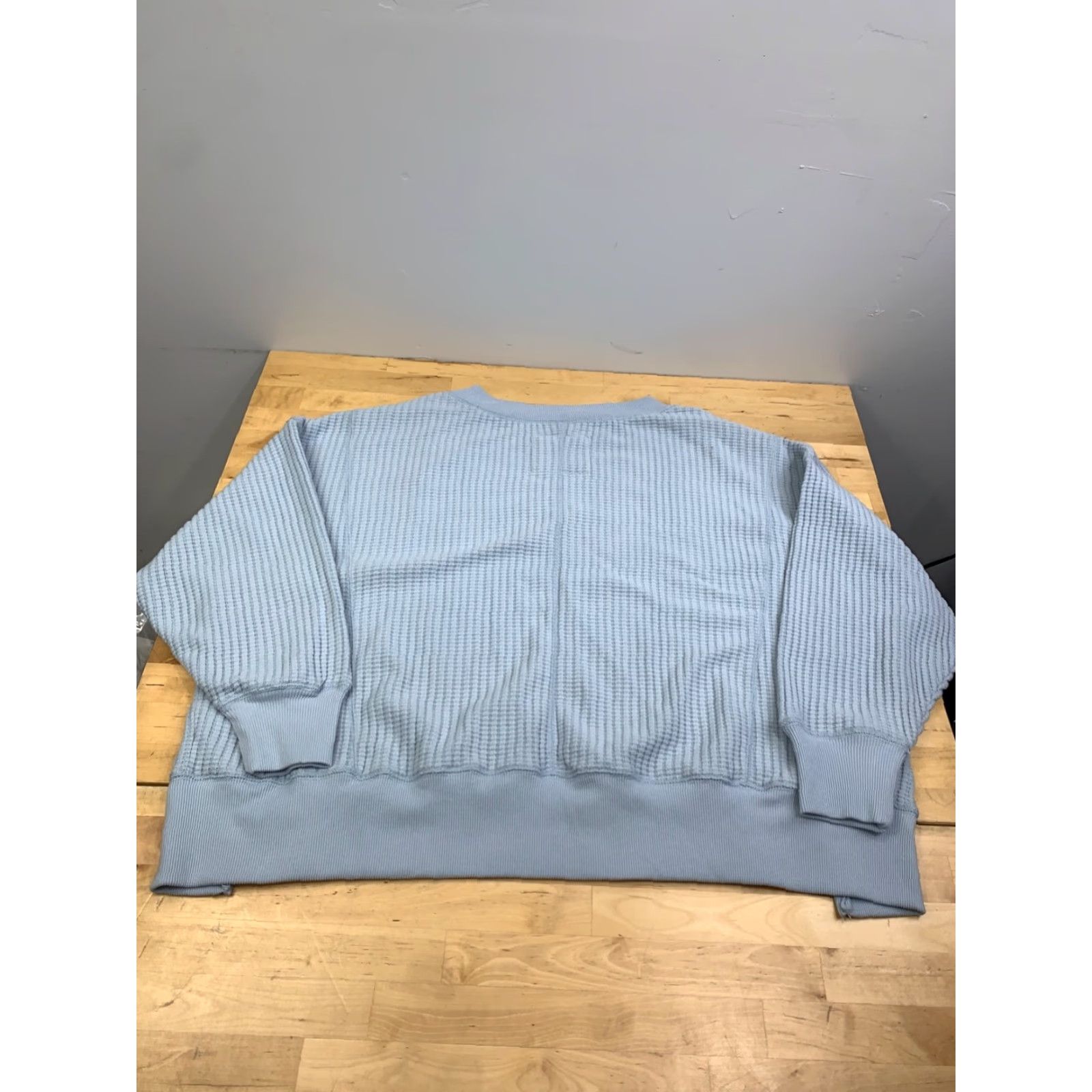 American Eagle Outfitters American Eagles Outfitters V Neck Sweater Womens S Blue Oversize Pullover 12662 Size S / US 4 / IT 40 - 8 Thumbnail