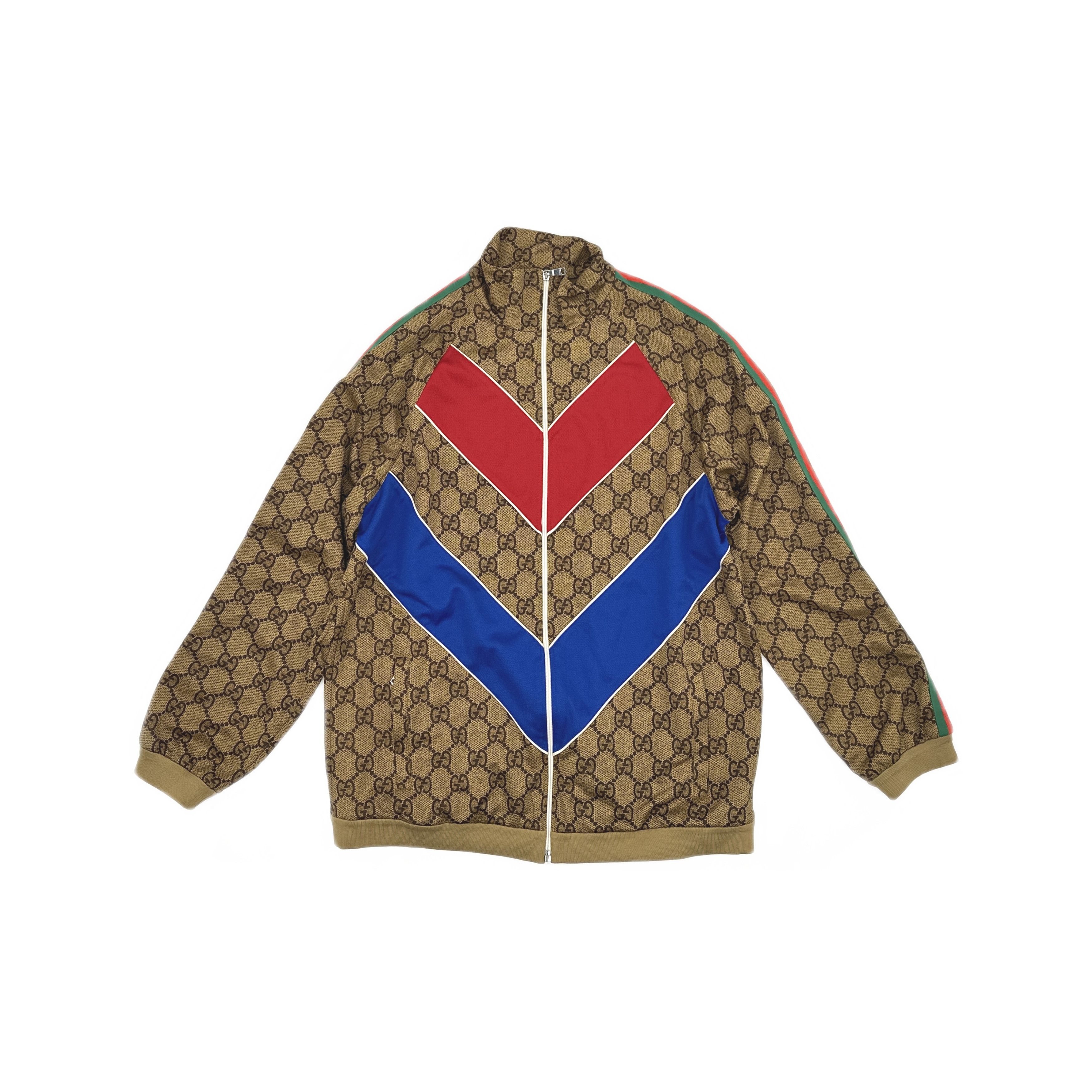 Gucci Gucci GG Monogram Track Jacket Size L Size US L / EU 52-54 / 3 - 1 Thumbnail