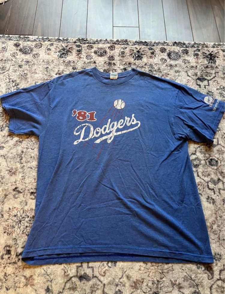 Vintage 80’s Dodgers tee Size US XL / EU 56 / 4 - 1 Thumbnail