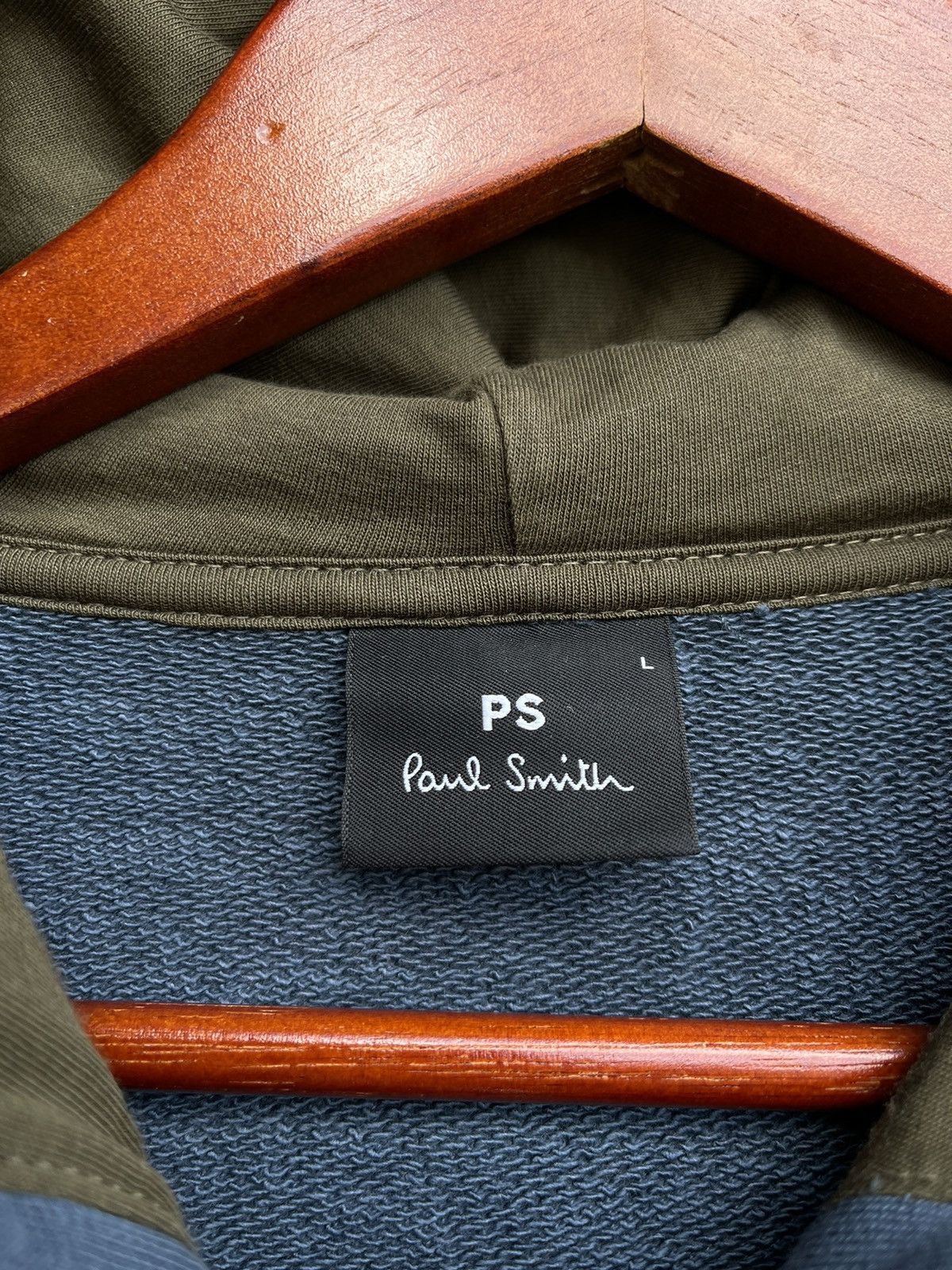 Paul Smith Paul Smith Heavy Organic Cotton Zip-Front Zebra Logo Hoodie Size US L / EU 52-54 / 3 - 4 Thumbnail