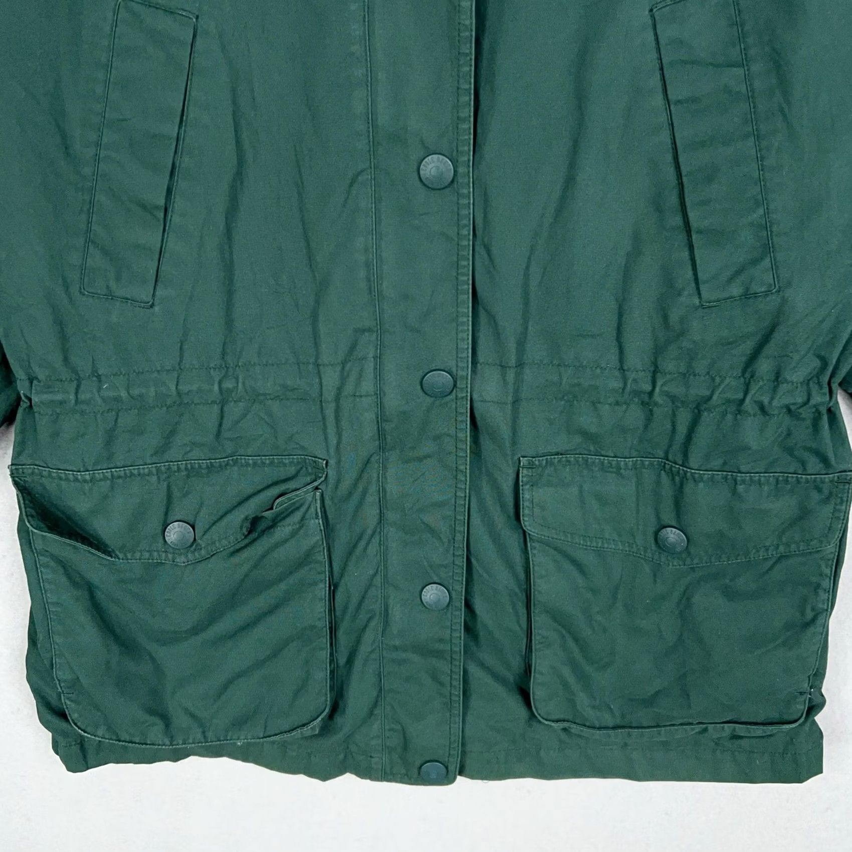 Eddie Bauer Eddie Bauer Jacket Womens Medium Plaid Lined Wool Blend Utility Outdoor Gorp for Casual Travel Workwear Green Size M / US 6-8 / IT 42-44 - 4 Thumbnail