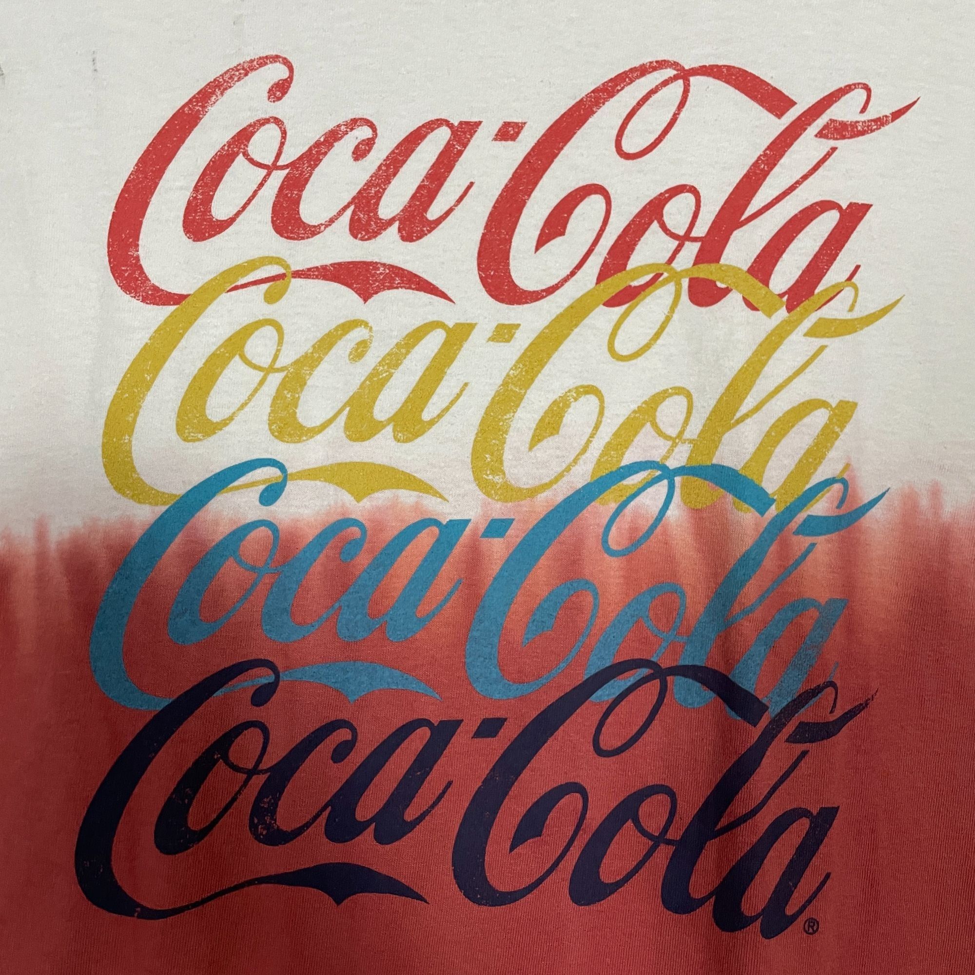 Coca Cola Coca-Cola Graphic Tie-dye T-shirt size Large Size US L / EU 52-54 / 3 - 3 Thumbnail
