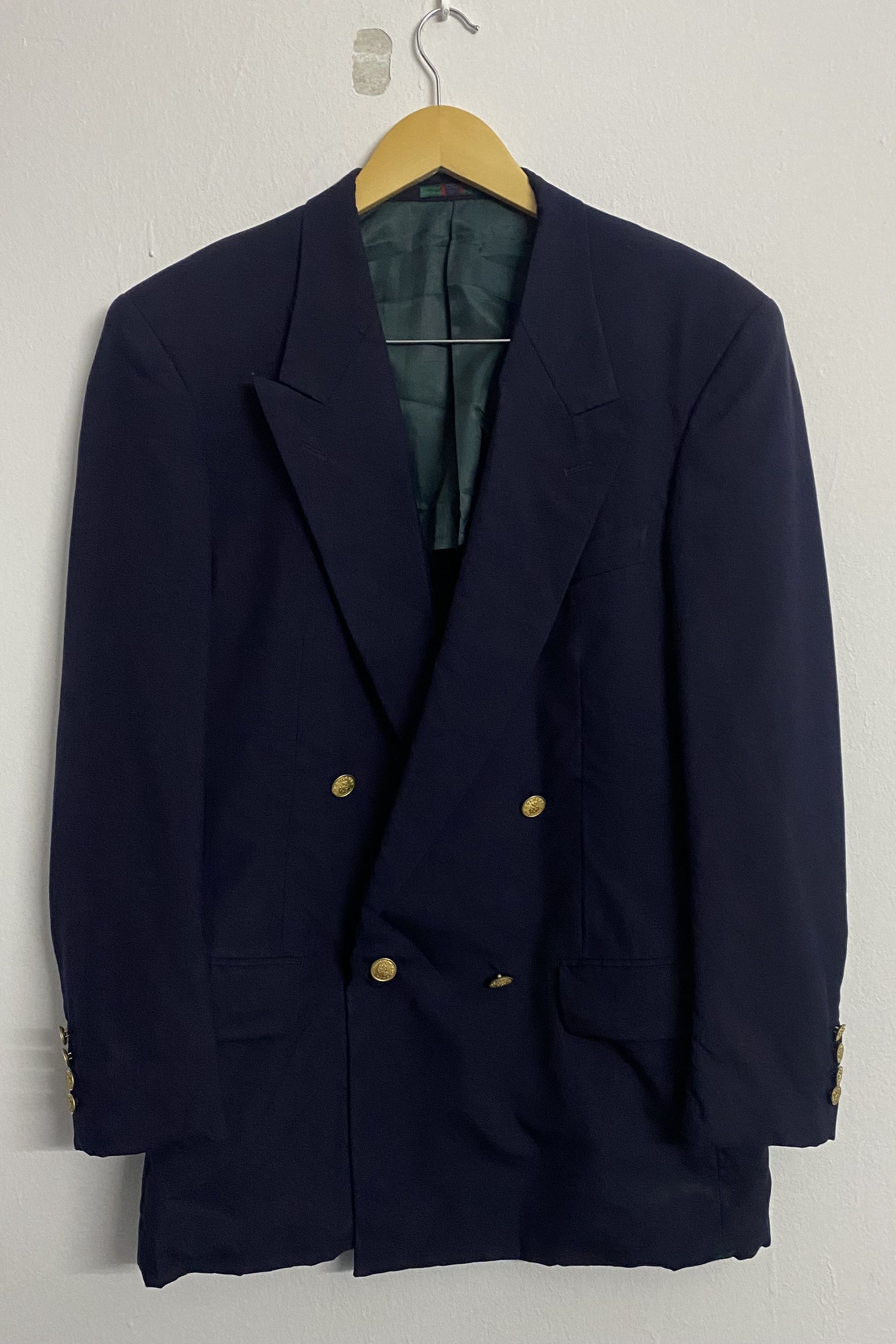 Alexander Julian Colour Alexender Julian Inky Blue DB Blazer Size 50R - 1 Thumbnail