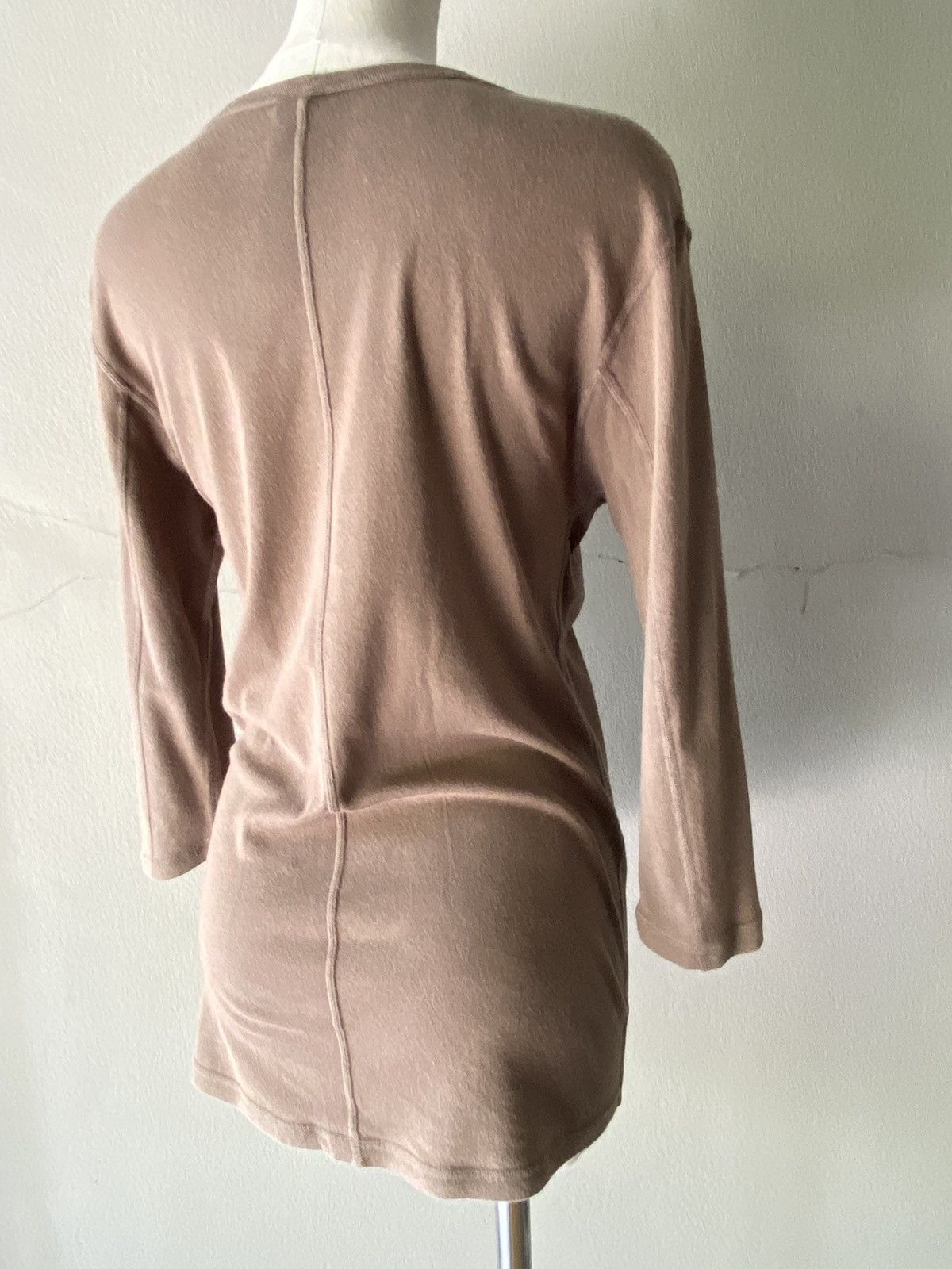 Attachment ATTACHMENT Brown three-quarter sleeve slim-fit T-shirt. Size M / US 6-8 / IT 42-44 - 16 Thumbnail