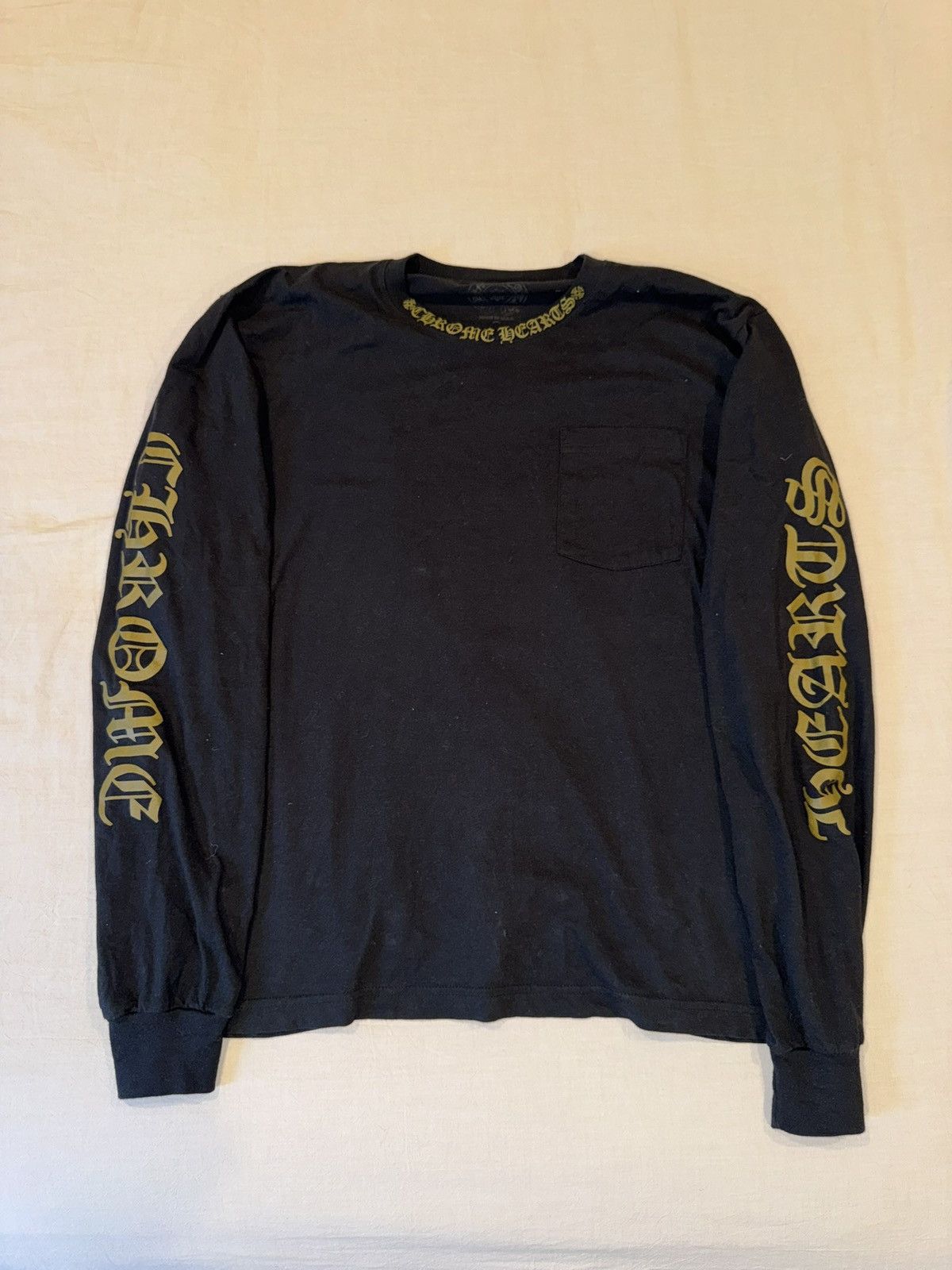 Chrome Hearts Chrome Hearts long sleeve neck logo Size US L / EU 52-54 / 3 - 1 Thumbnail