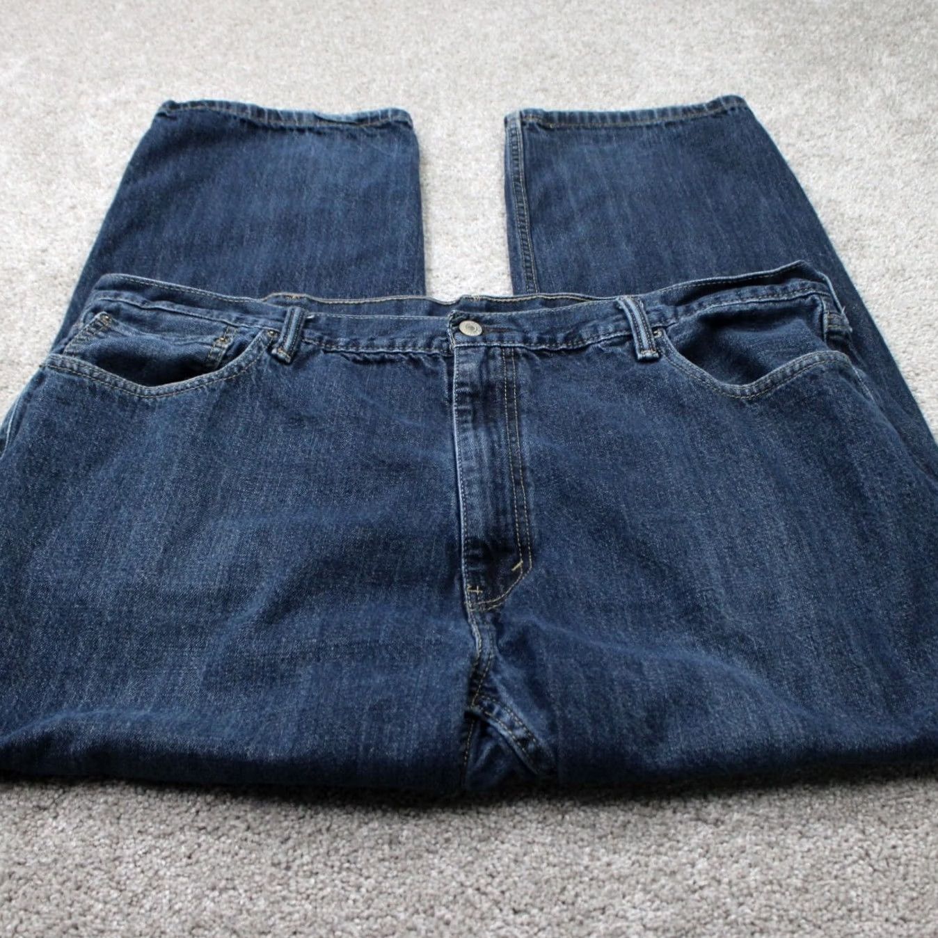 Levi's Levi's 550 Jeans Mens 46x30 Blue Relaxed Fit 100% Cotton Denim 5-Pocket Regular Size MENS Jeans Size US 30 / EU 46 - 2 Thumbnail