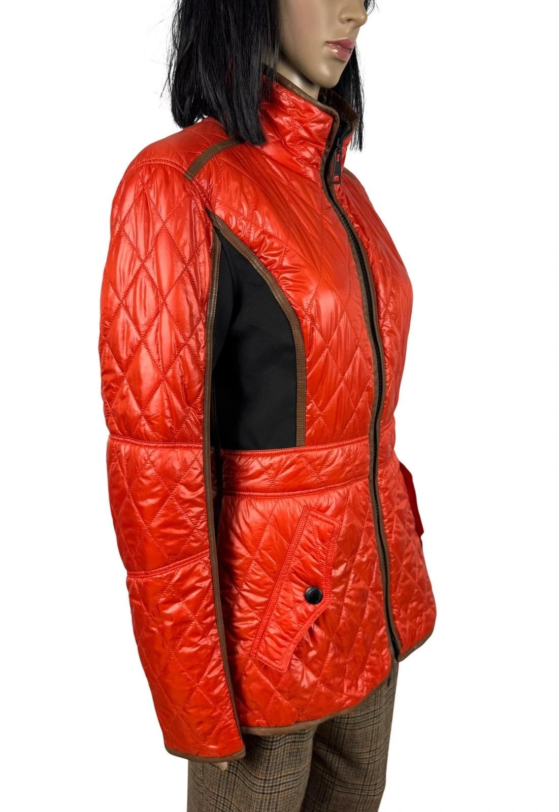 Burberry Burberry Sport Quilted Reversible Jacket Leather Trim size M Size M / US 6-8 / IT 42-44 - 2 Thumbnail