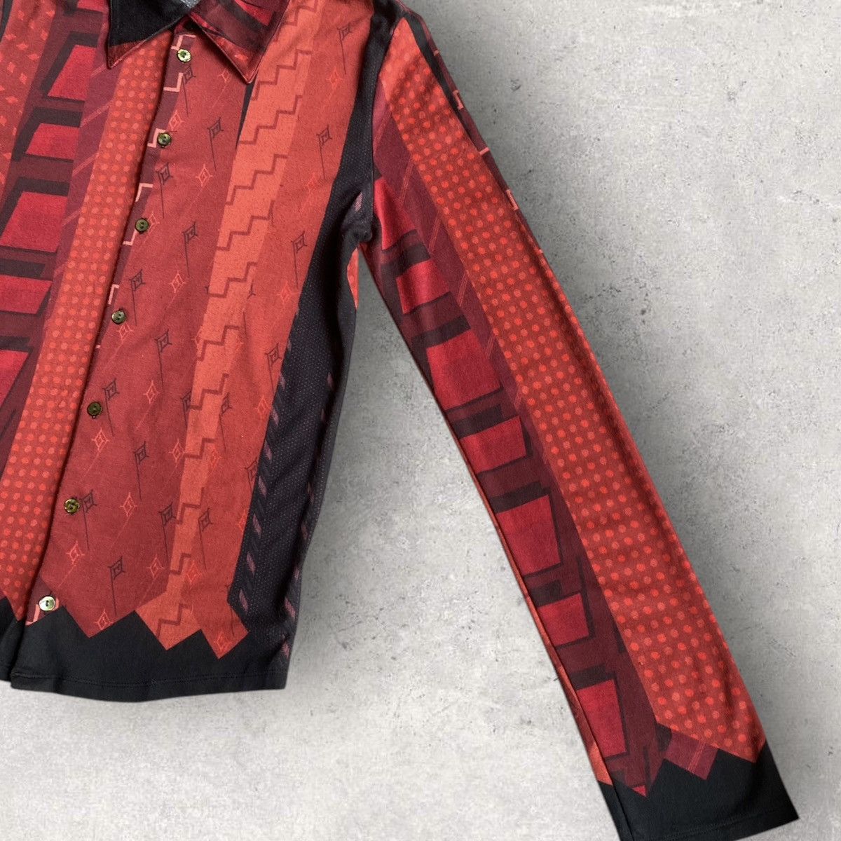 Jean Paul Gaultier Neck ties Trompe l'oeil Jersey Shirt Size US M / EU 48-50 / 2 - 4 Thumbnail