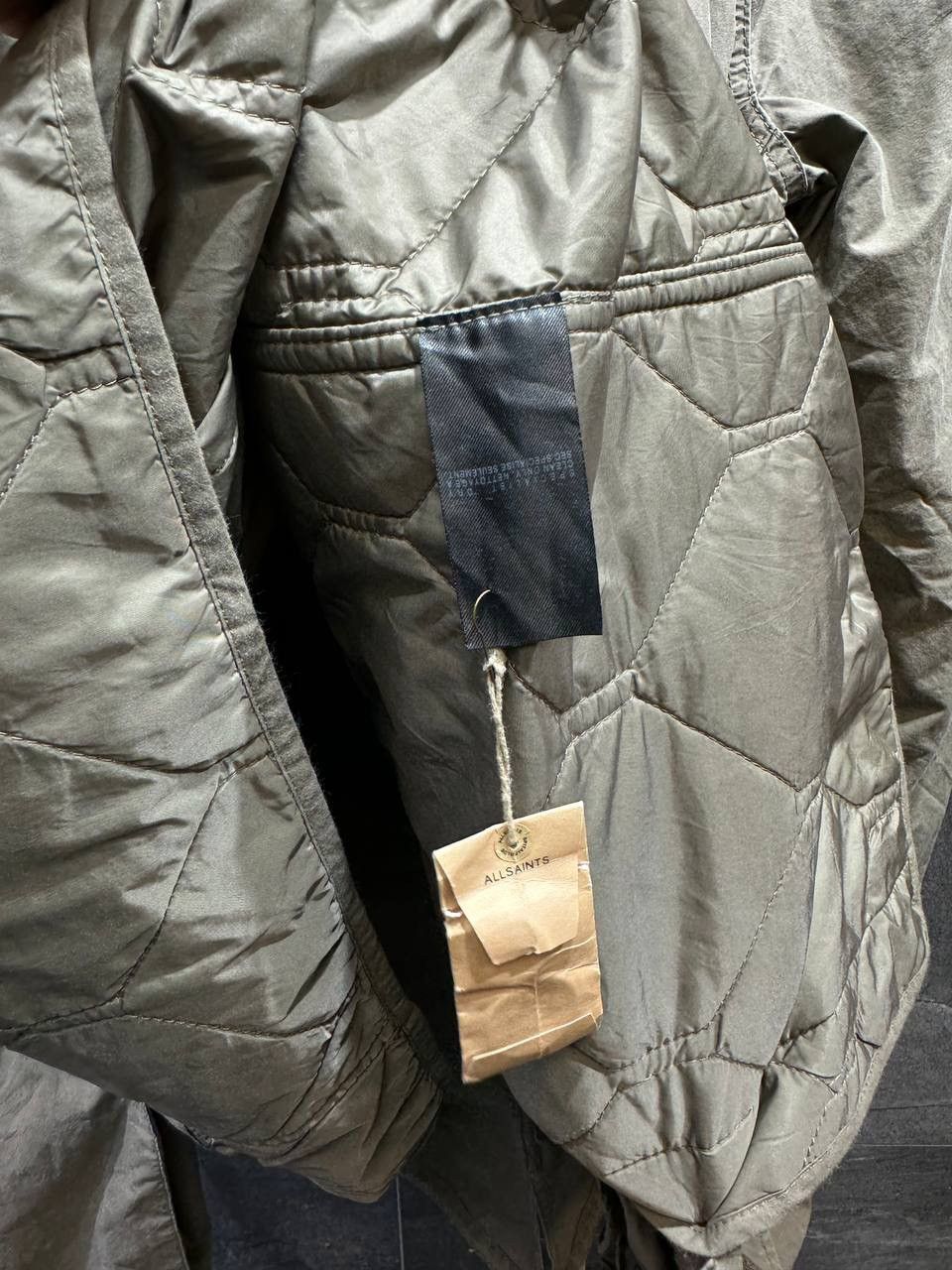 Other Mens ALLSAINTS Quilted Removable Military Jacket Coat Size US M / EU 48-50 / 2 - 20 Thumbnail