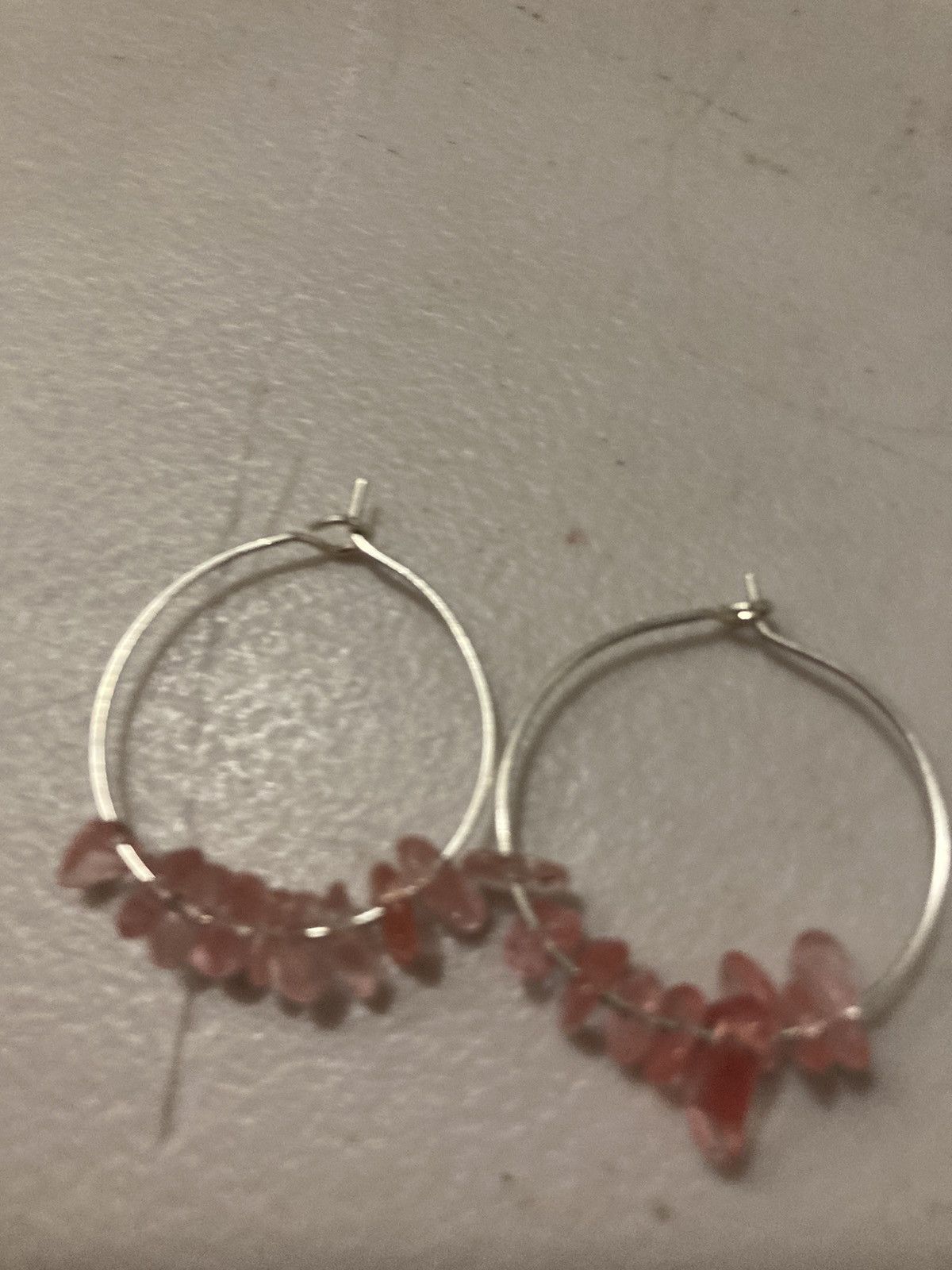 Other Semiprecious beaded chip earrings 12 dollars each Size ONE SIZE - 11 Thumbnail