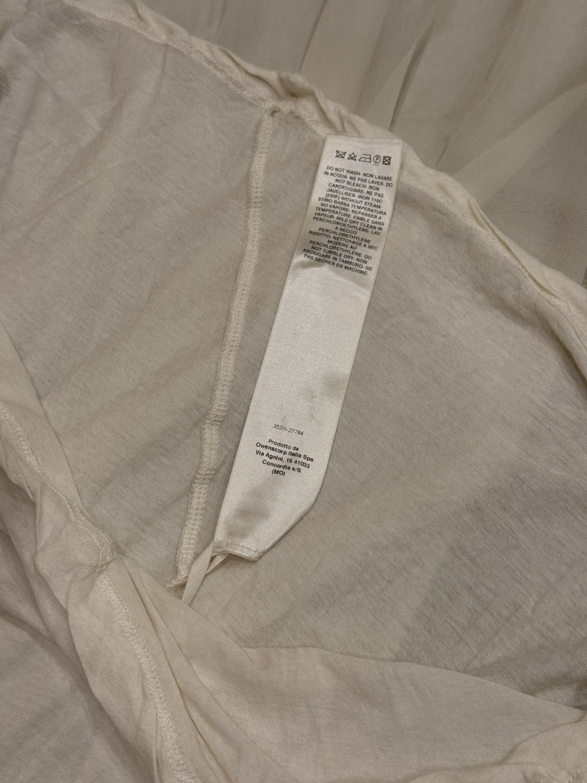 Rick Owens Rick Owens Drain T Longsleeve Size XS / US 0-2 / IT 36-38 - 7 Thumbnail